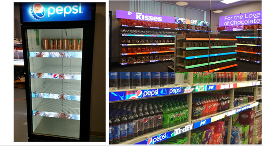 LEDディスプレイ棚が広告を効果的にする理由